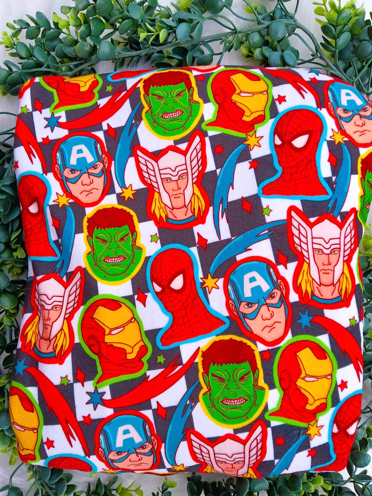 Velvety Superhero Gang (Put Style + Size in Notes at Checkout)
