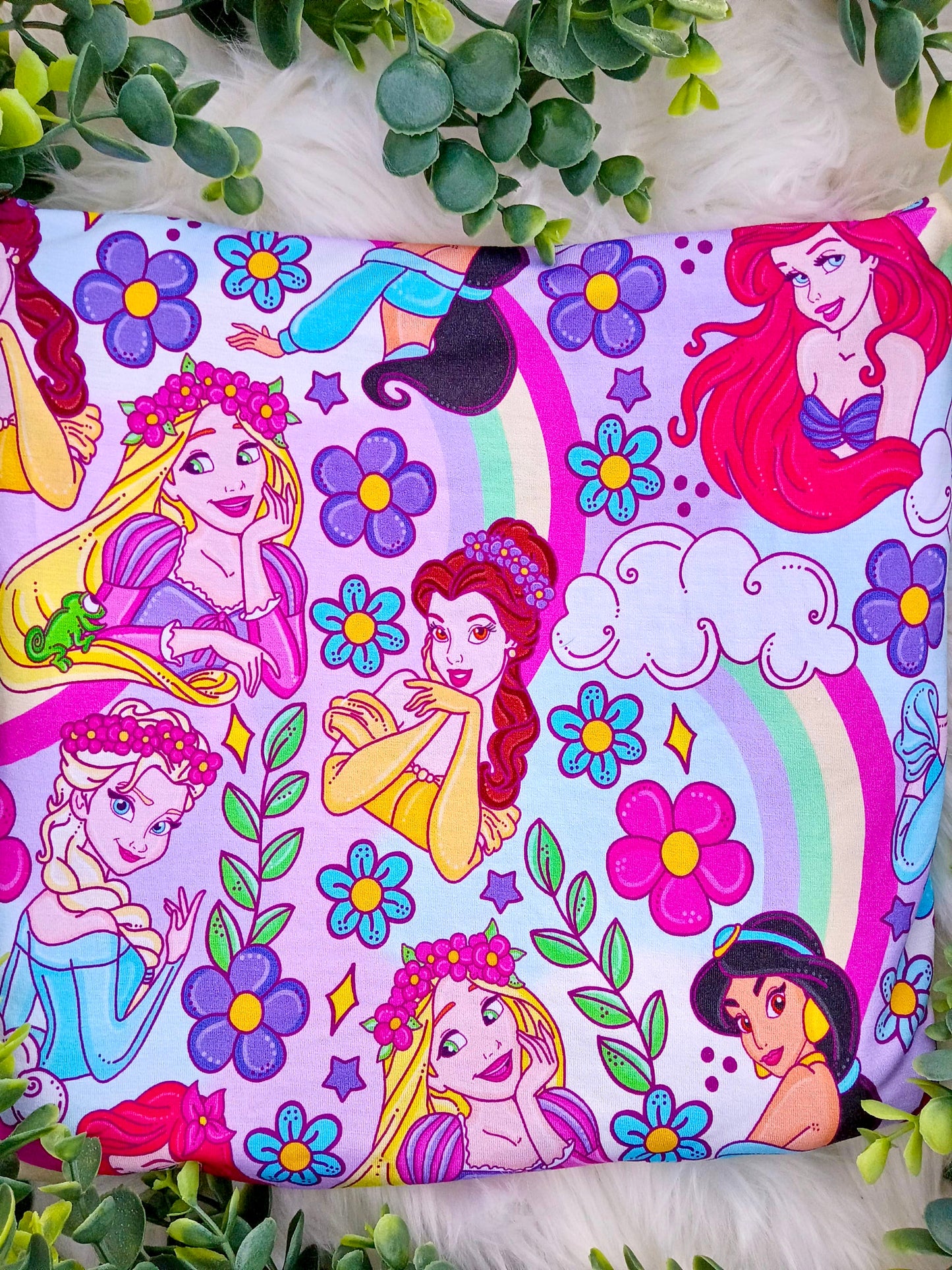 Bamboo Rainbow Princesses (Put Style + Size in Notes at Checkout)