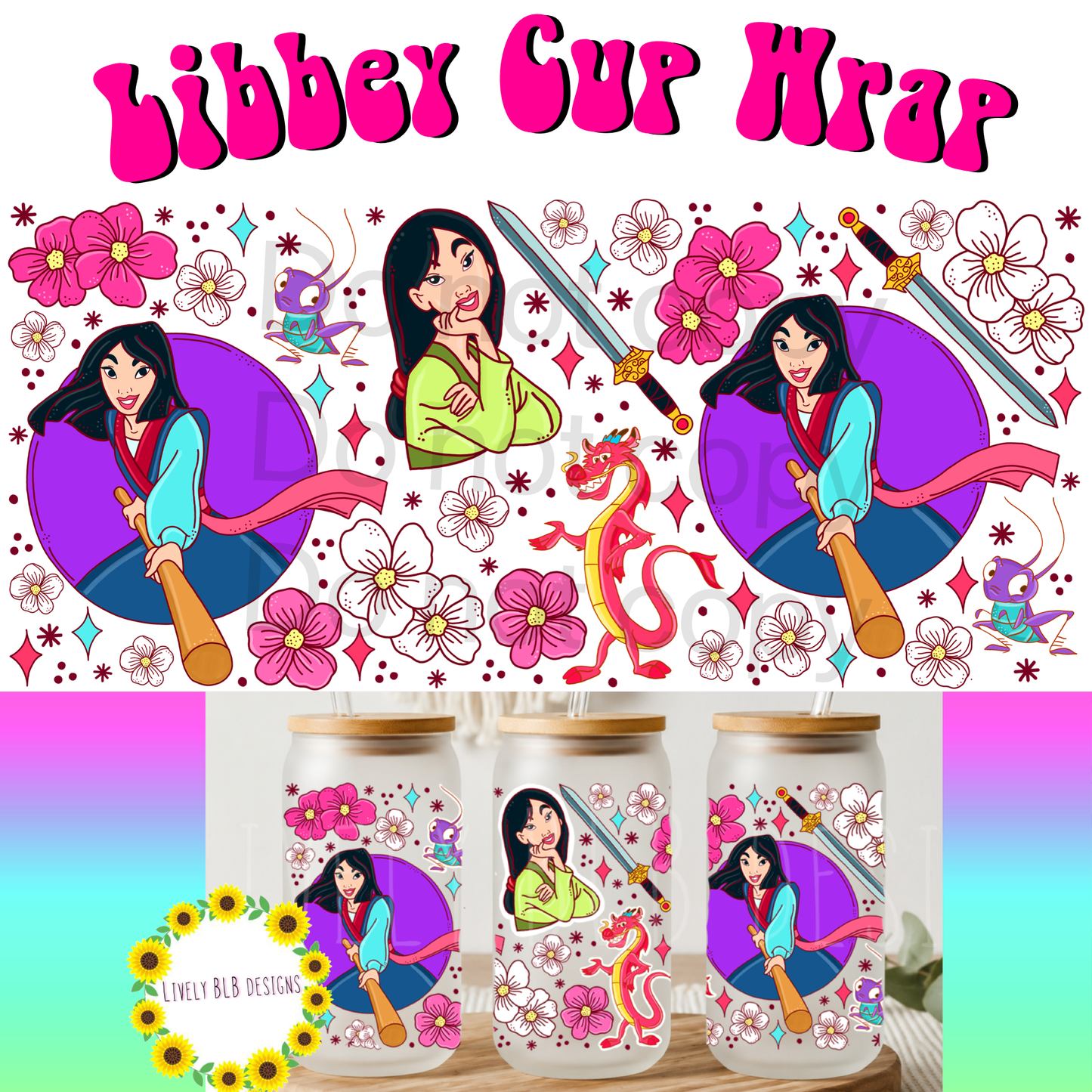 Libbey Cup Wrap 65