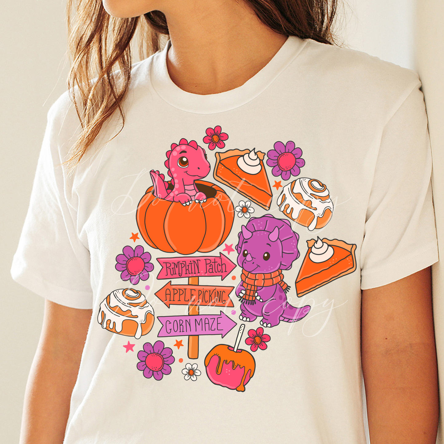 Seamless Fall Cutesy + PNG Bundle S483