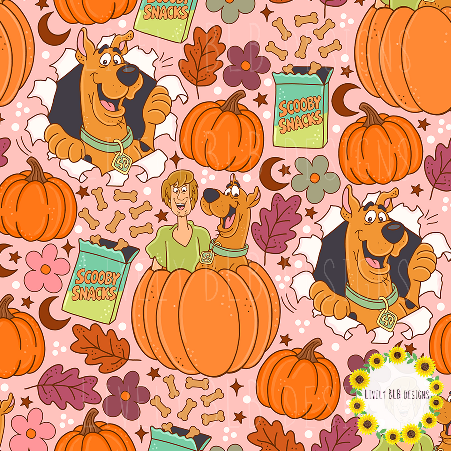 $10 Fall Deal Seamless + PNG Bundle All Colorways S495