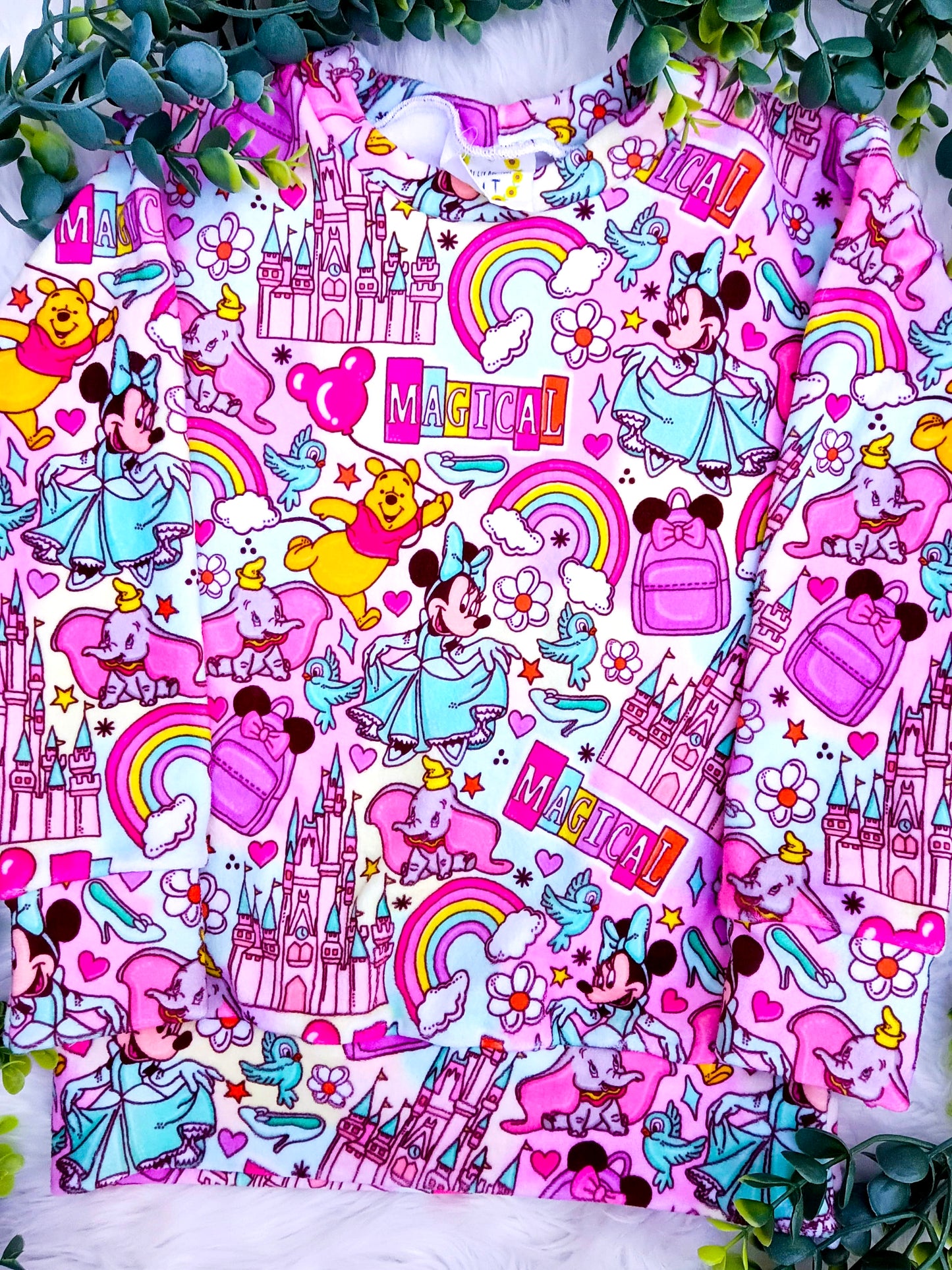 Size 4T- Velvety Ready To Ship Magical Sweatshirt