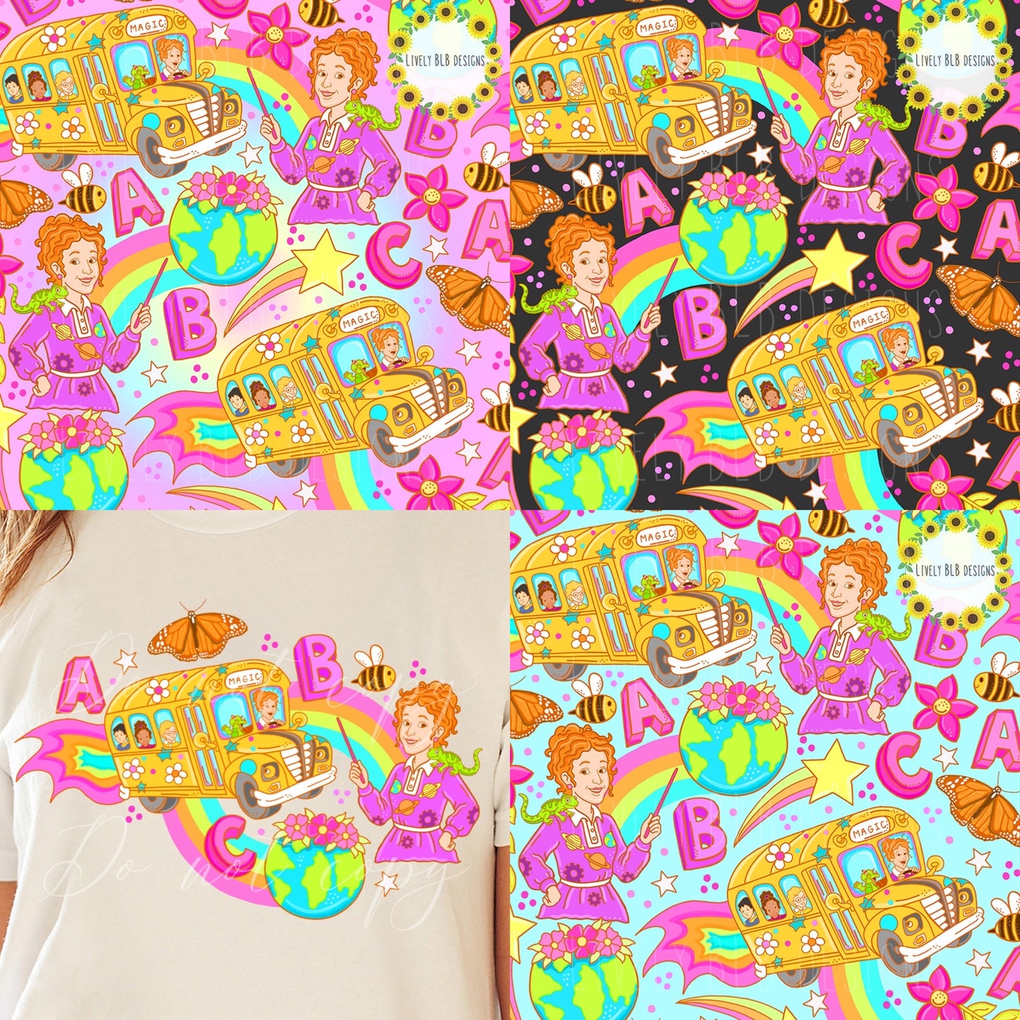 LIMITED Nostalgia Bundle- All Seamless + Pngs (All Colorways)