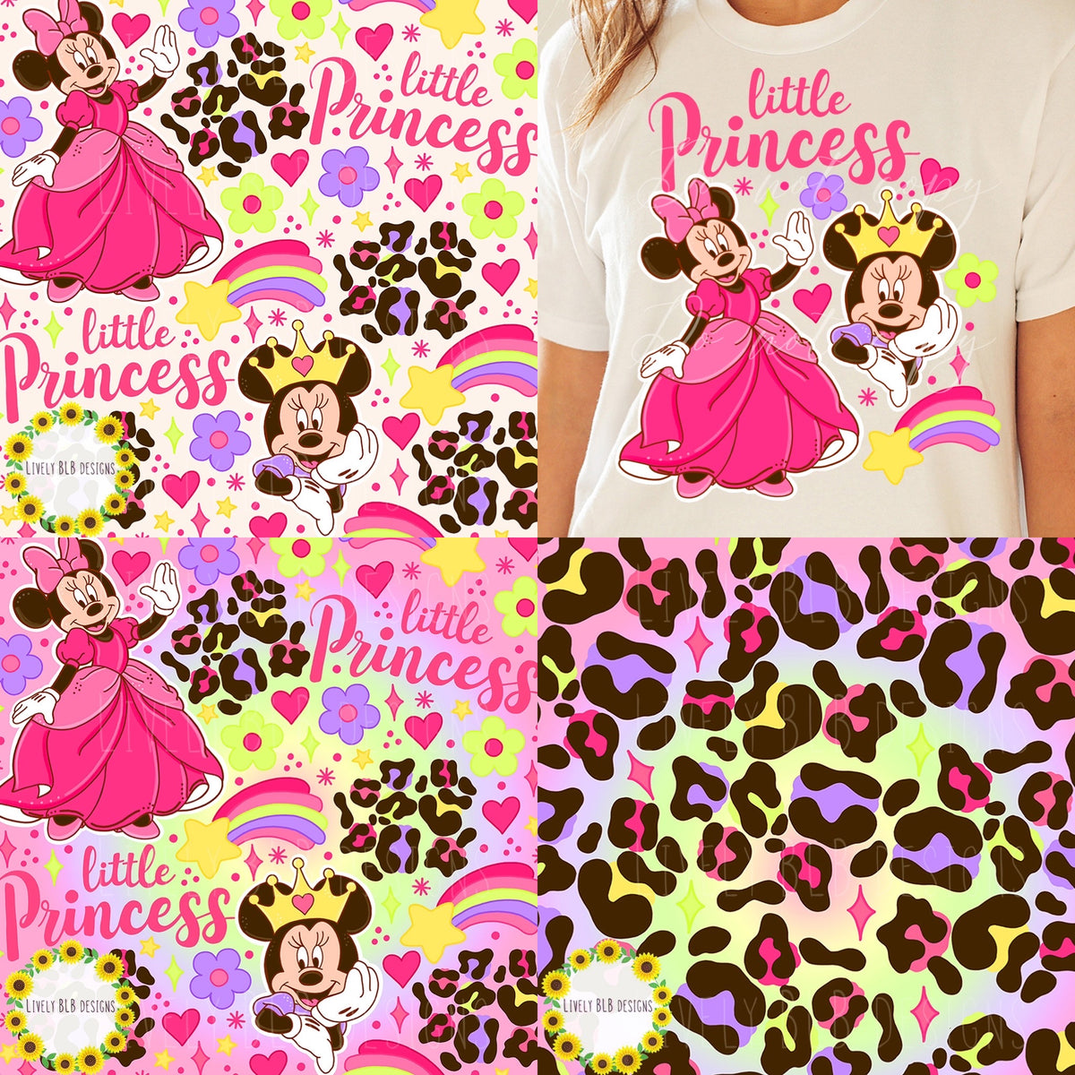 Limited Magical Party Bundle- ALL 6 Seamless + 6 Pngs + Coordinates (All Colorways)