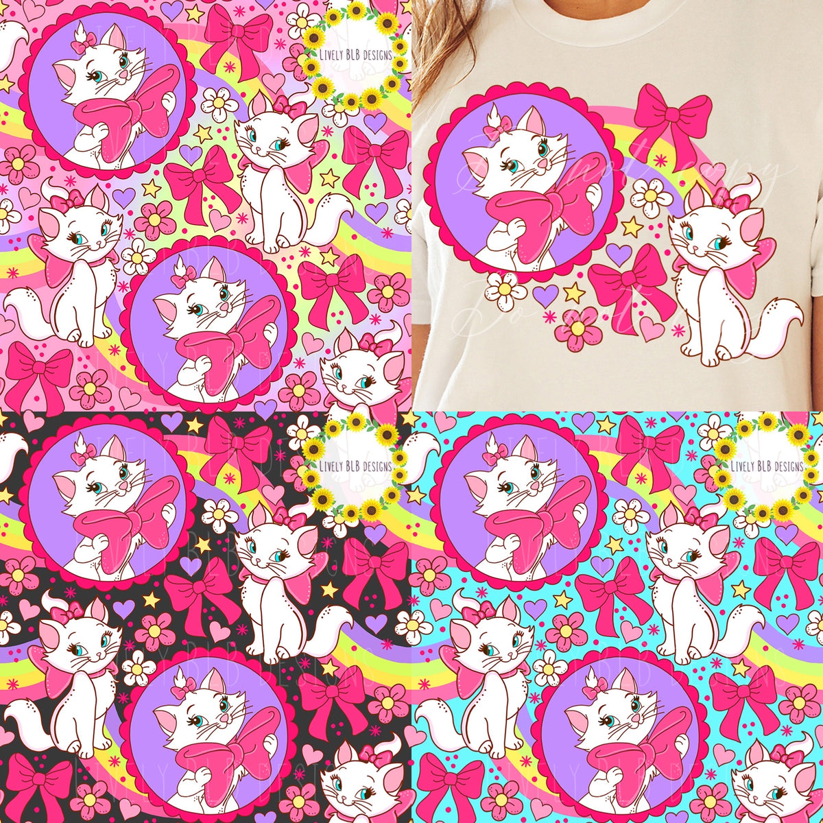 Limited Magical Party Bundle- ALL 6 Seamless + 6 Pngs + Coordinates (All Colorways)