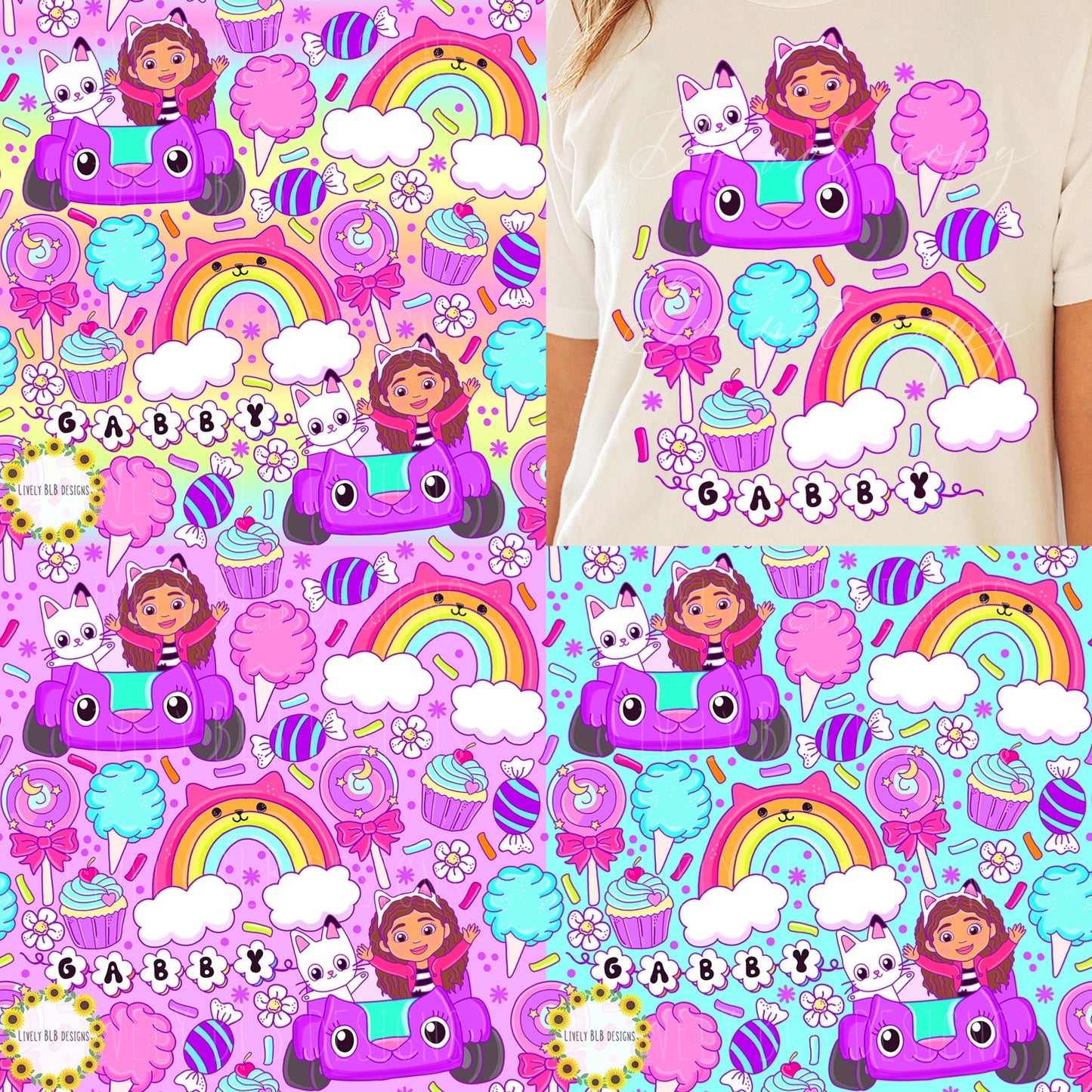 Mamas Girl LIMITED Bundle- ALL Seamless + Pngs (ALL Colorways & Coordinates LIMITED)