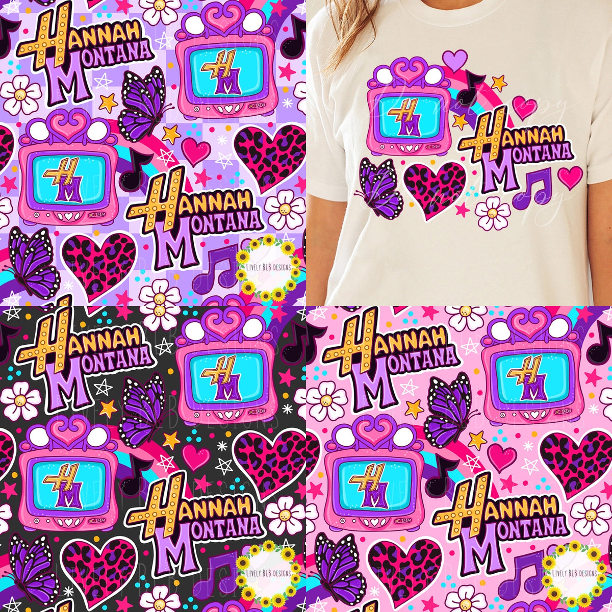 LIMITED Designer Favs Nostalgia Party Bundle All 8 Seamless + 8 Pngs (45 + Files)