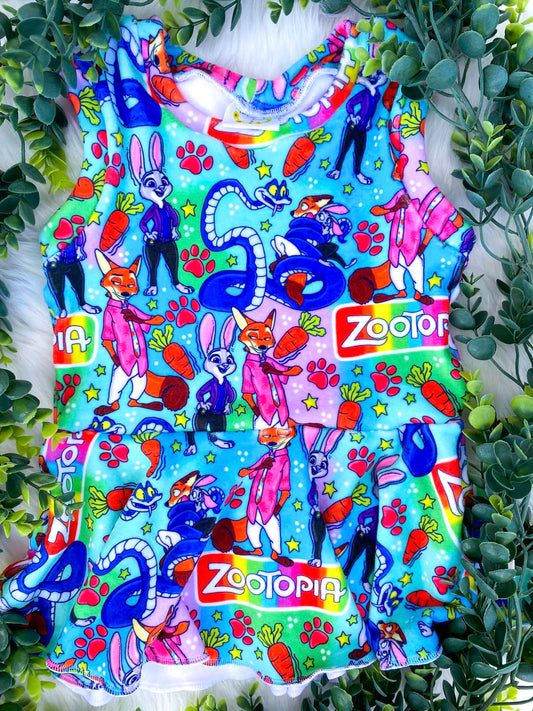 Velvety Zootopia (Put Style + Size in Notes at Checkout)