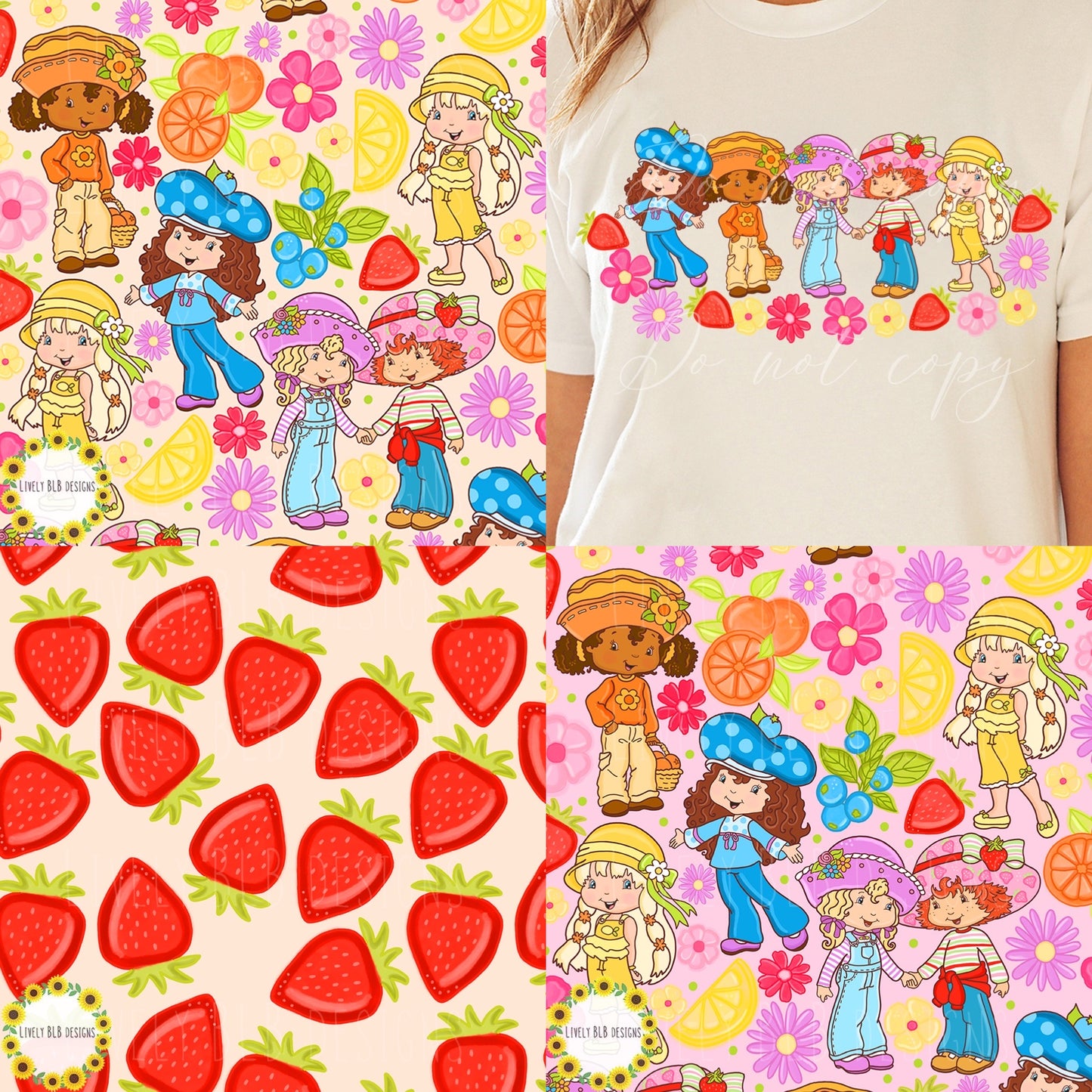 Mamas Girl LIMITED Bundle- ALL Seamless + Pngs (ALL Colorways & Coordinates LIMITED)