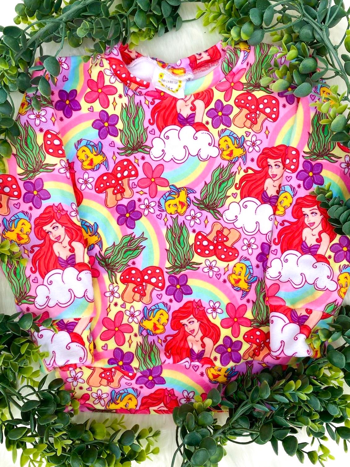 Velvety Rainbow Mermaid (Select Style)