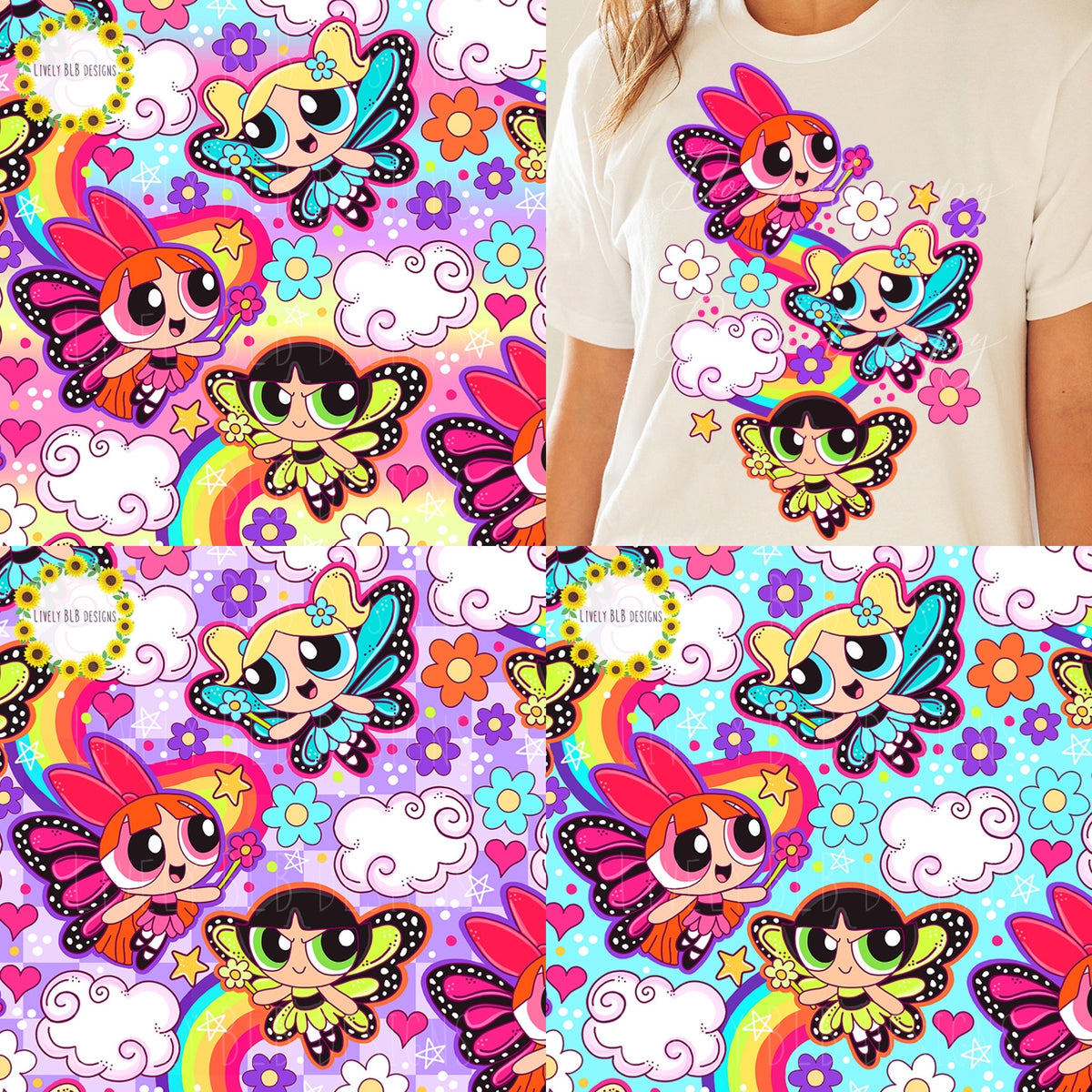 LIMITED Designer Favs Nostalgia Party Bundle All 8 Seamless + 8 Pngs (45 + Files)