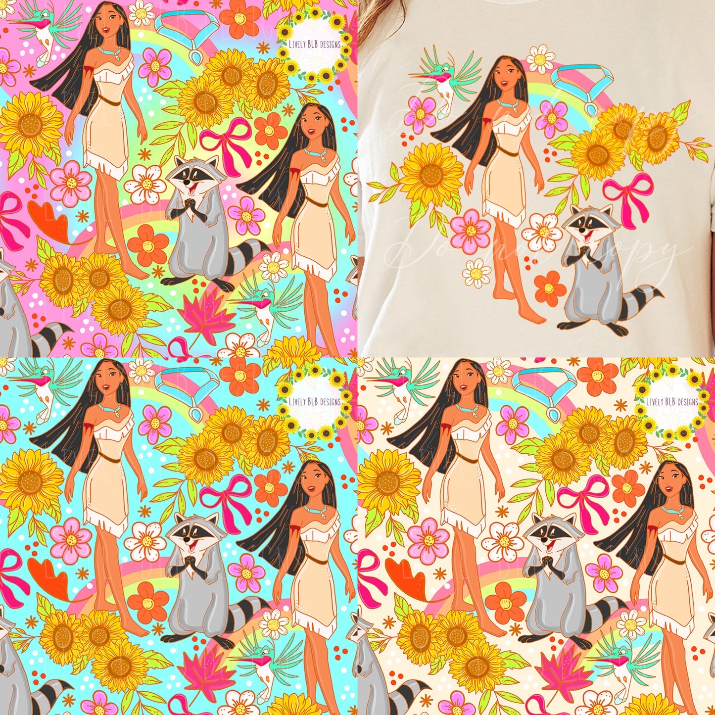 LIMITED EVERYTHING Princess Era Bundle (All Seamless + Pngs) All Colorways 45+ Files