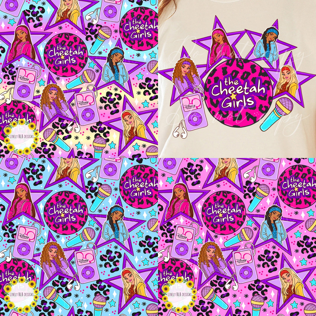 LIMITED Designer Favs Nostalgia Party Bundle All 8 Seamless + 8 Pngs (45 + Files)