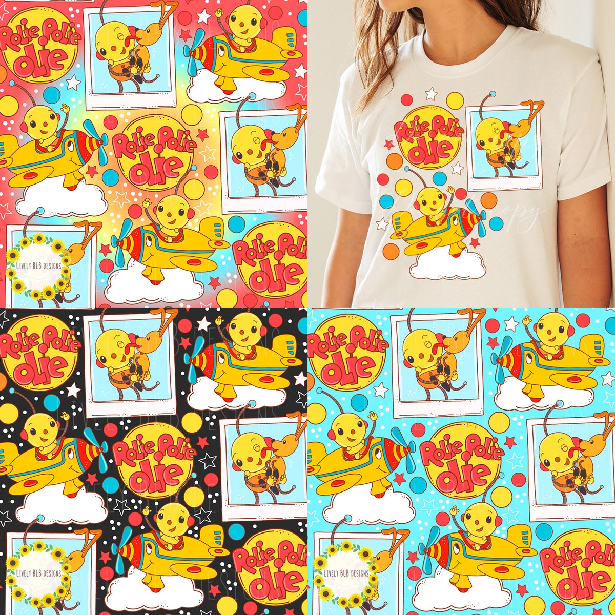 LIMITED Nostalgia Party Bundle All 8 Seamless + 8 Pngs (40 + Files)