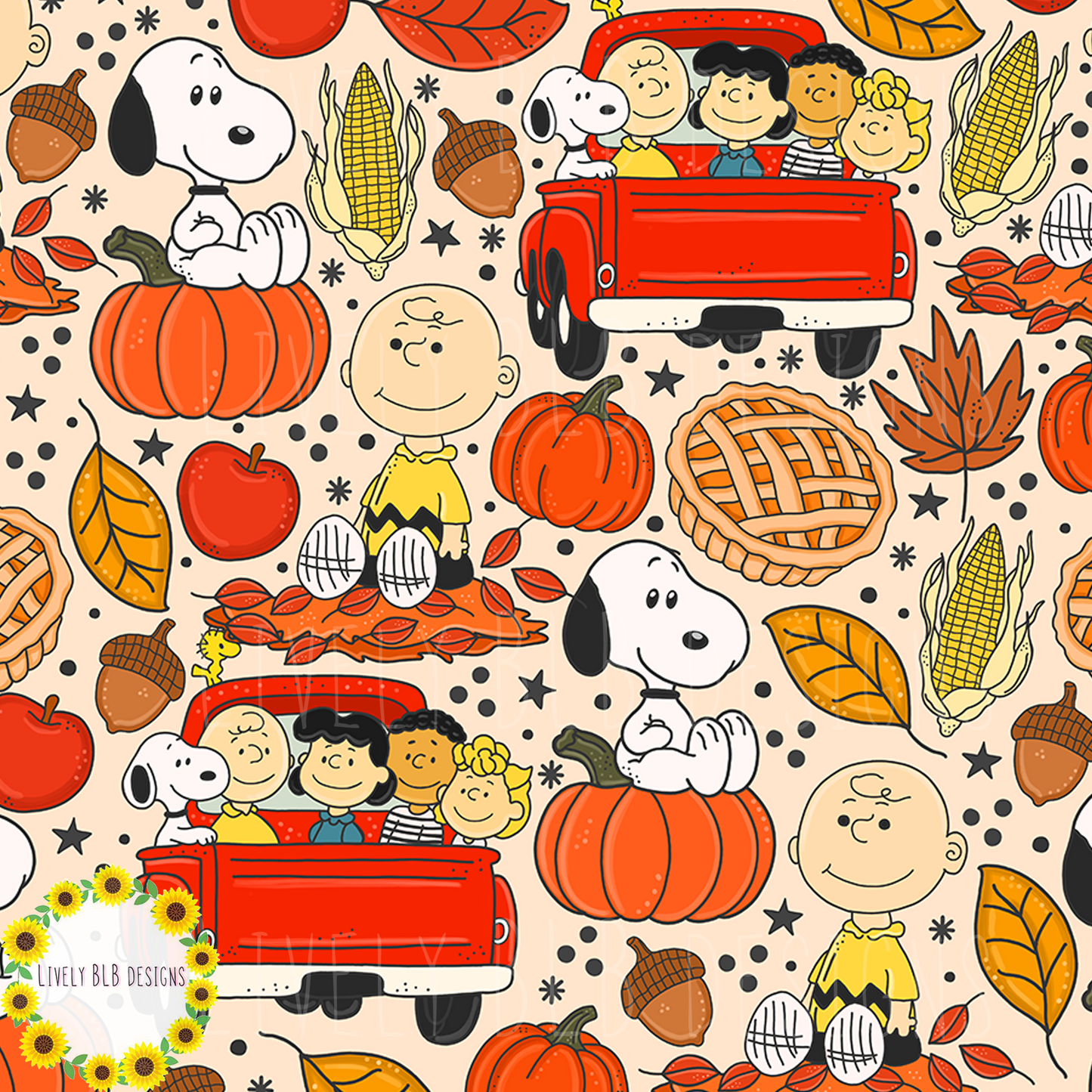 $10 Fall Deal Seamless + PNG Bundle All Colorways S493