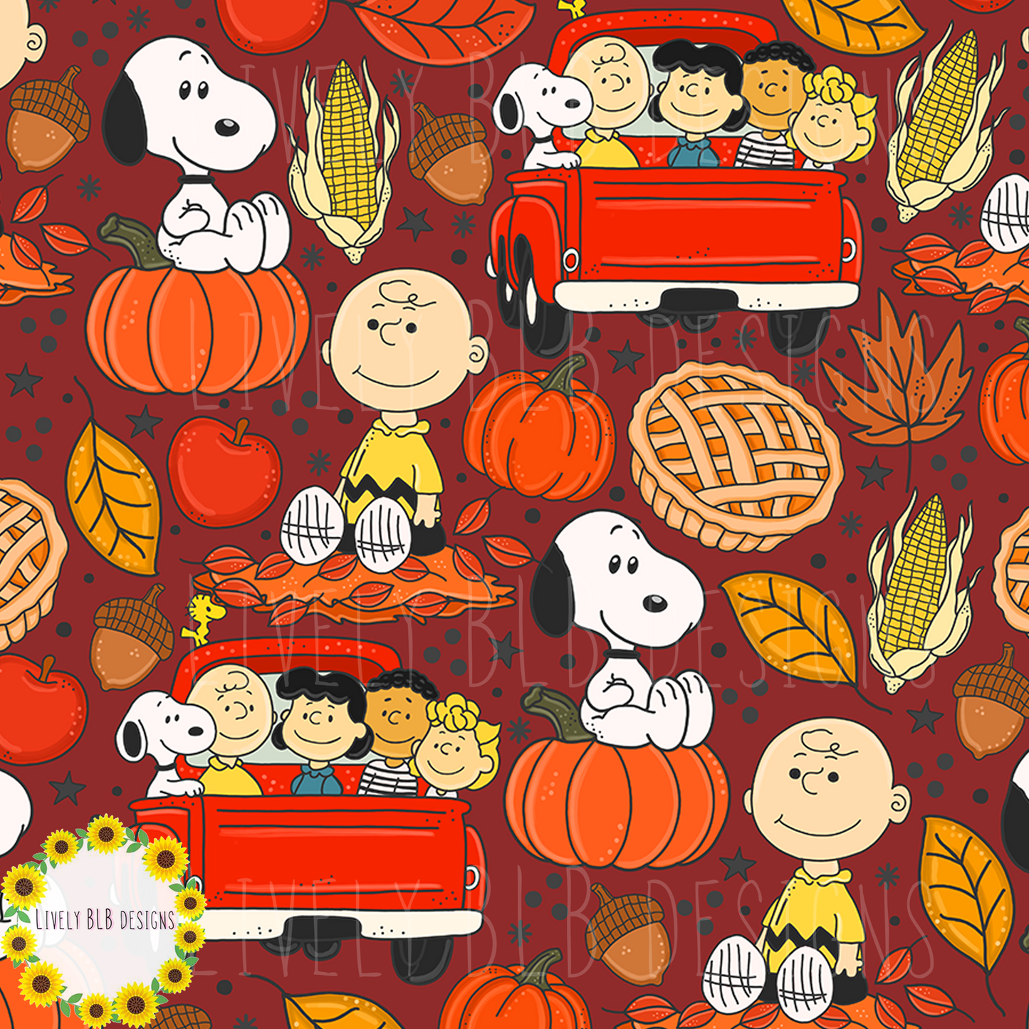 $10 Fall Deal Seamless + PNG Bundle All Colorways S493