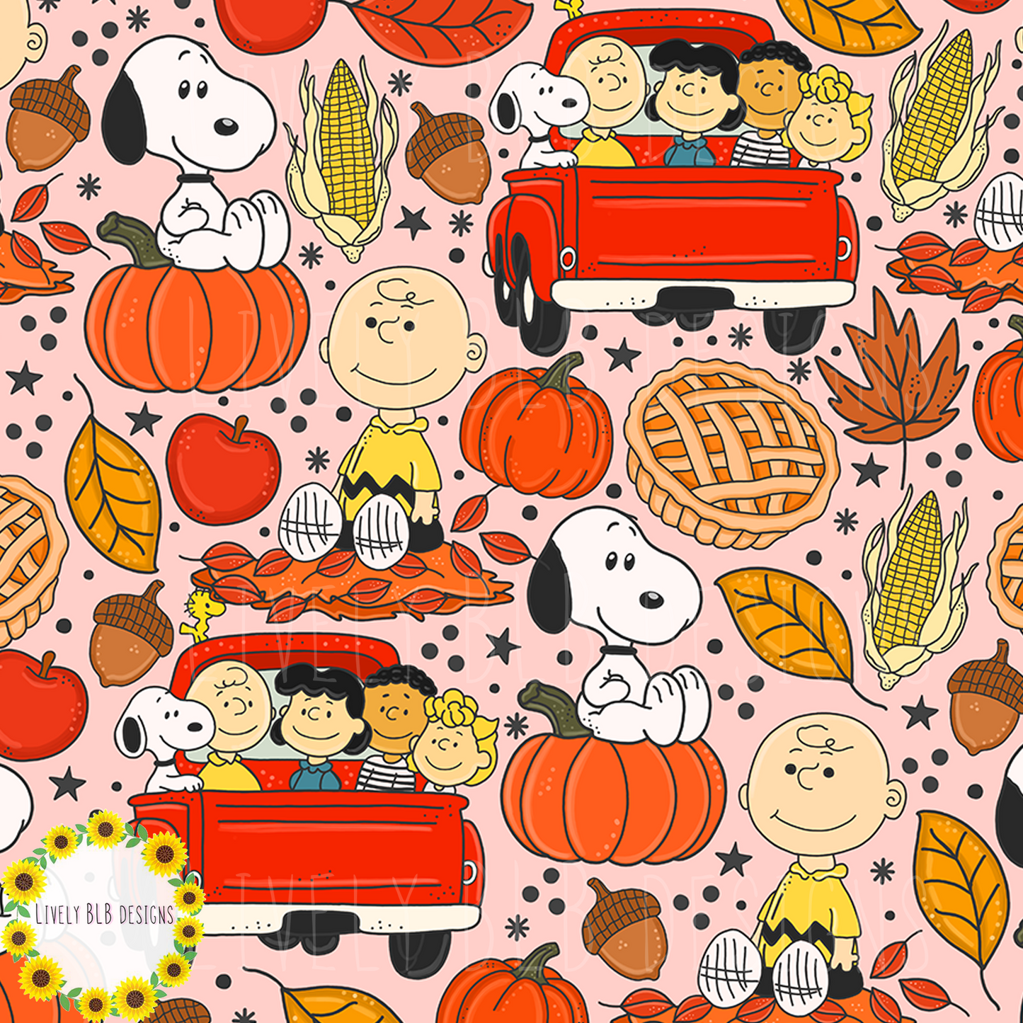 $10 Fall Deal Seamless + PNG Bundle All Colorways S493