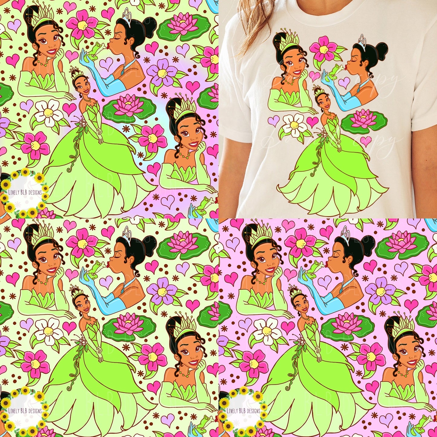 LIMITED EVERYTHING Princess Era Bundle (All Seamless + Pngs) All Colorways 45+ Files