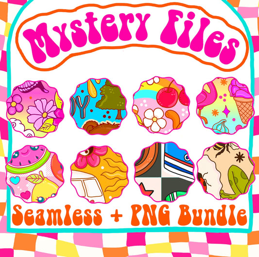 Bundle 8 Mystery Seamless + PNG All Files