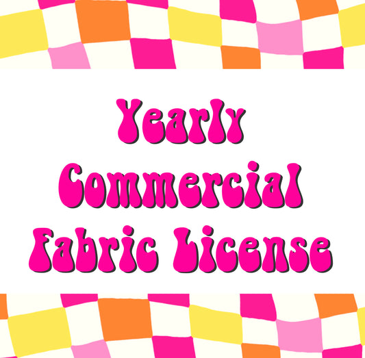 Yearly Commercial Fabric Print License