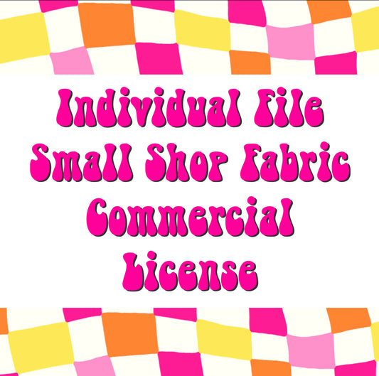 Individual File Commercial Fabric Print License