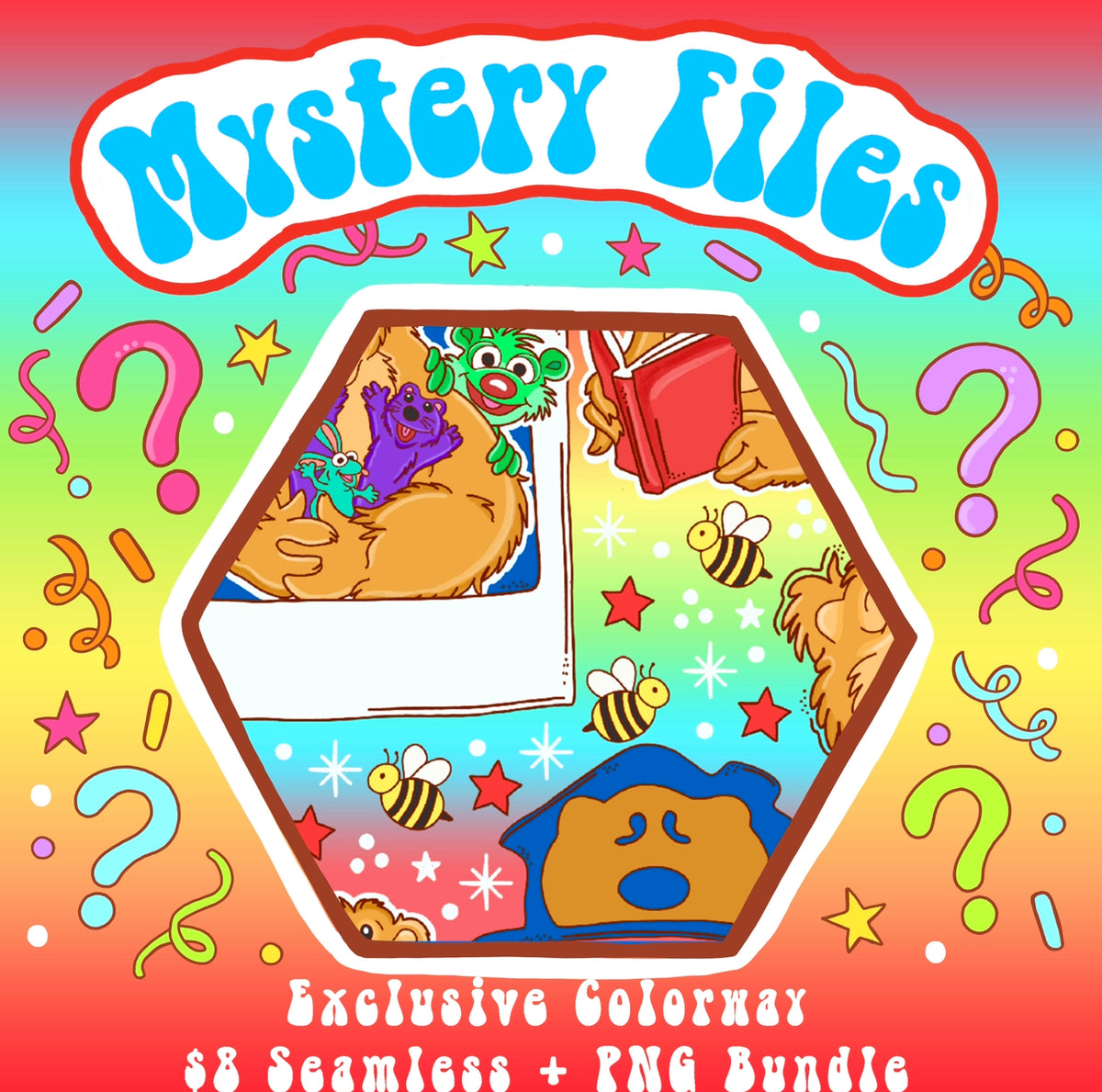 LIMITED- Mystery 8 Seamless + Png Bundle Exclusive Colorways