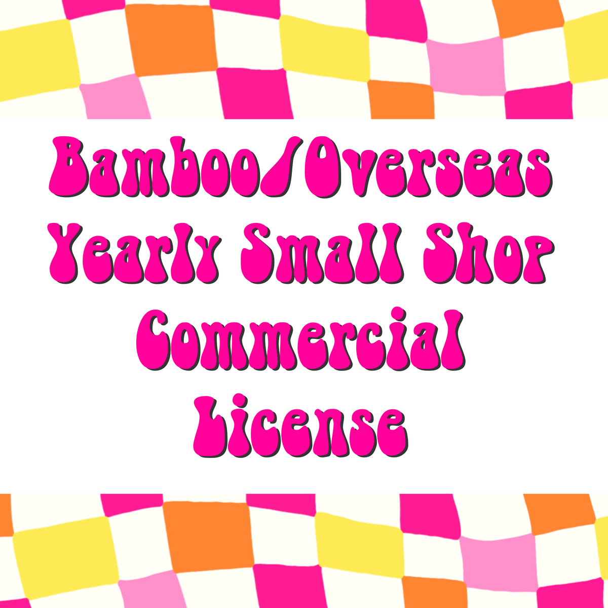 Bamboo/Overseas Yearly License (NO CODES)