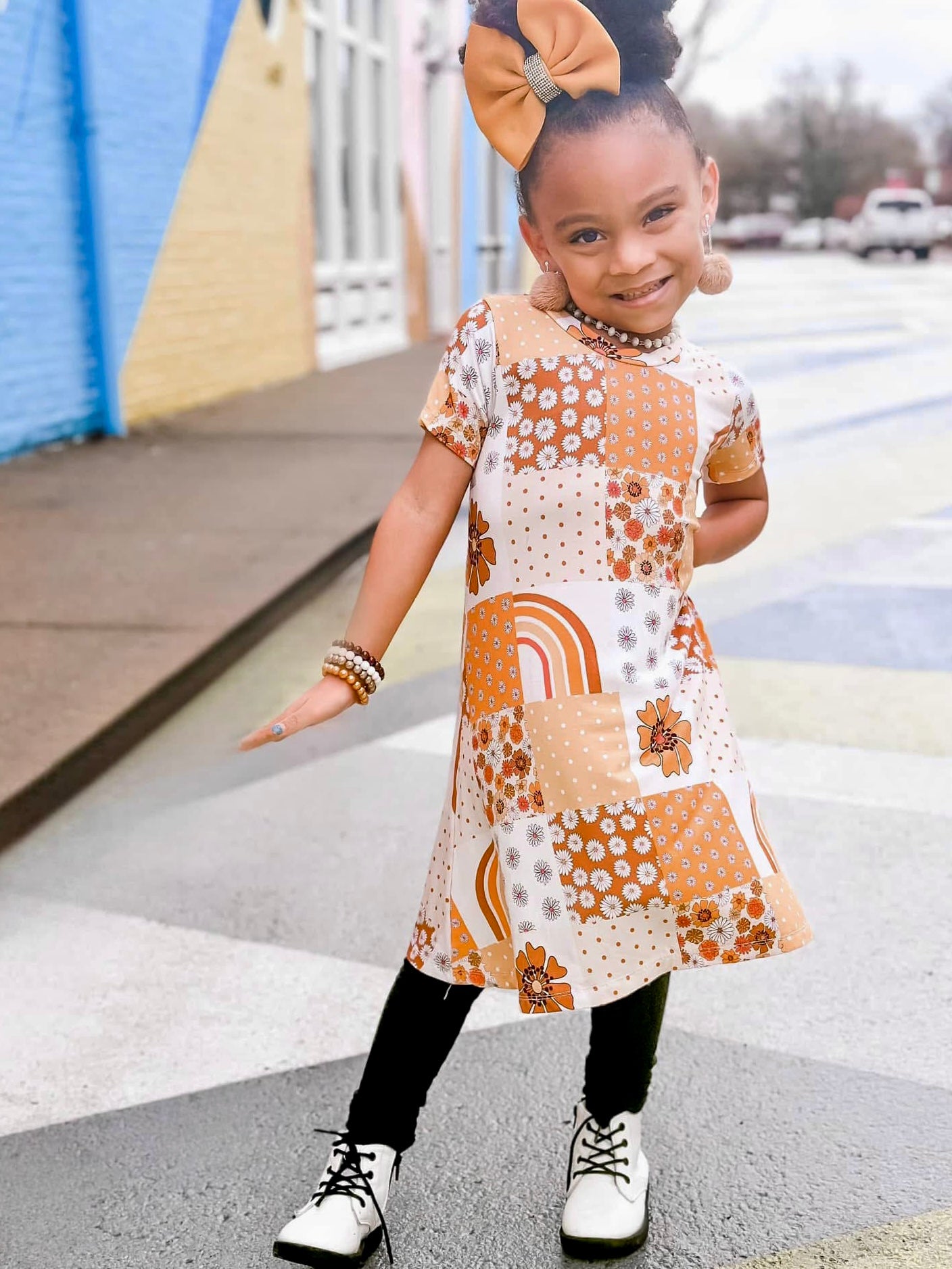 Bamboo Boho Patchwork Throwback (Select Style)