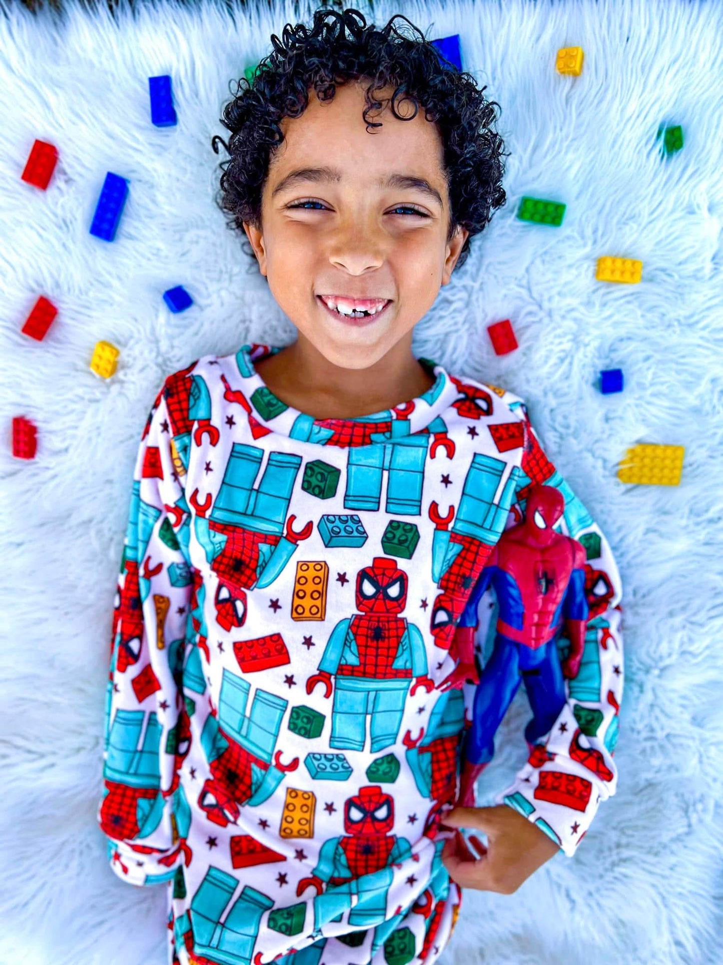 Velvety Blocks Superhero BLB Handdrawn (Select Style)