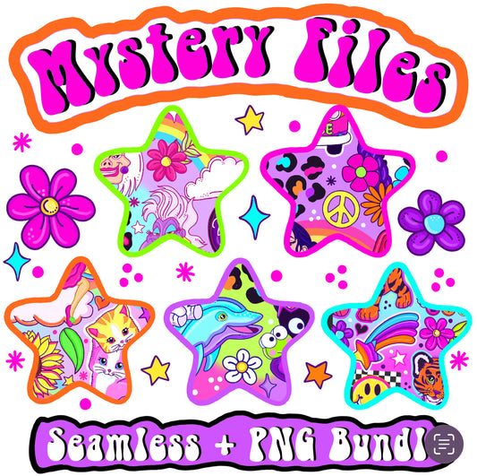 Bundle ALL - Mystery Seamless + PNG's