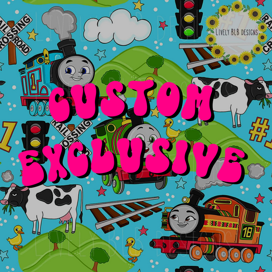 Custom Exclusive Seamless (NO CODES) Lively BLB Designs 2-3 week turnaround time