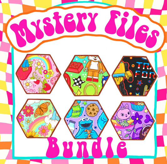 BUNDLE Mystery 6 Seamless + PNG's- ALL