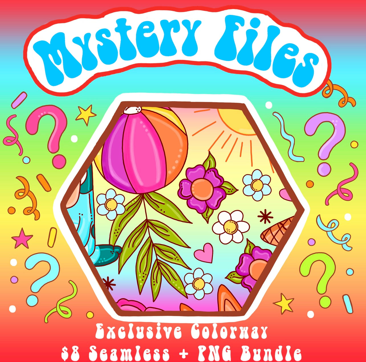 LIMITED- Mystery 6 Seamless + Png Bundle Exclusive Colorways