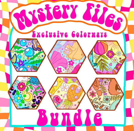 LIMITED- Mystery 6 Seamless + Png Bundle Exclusive Colorways