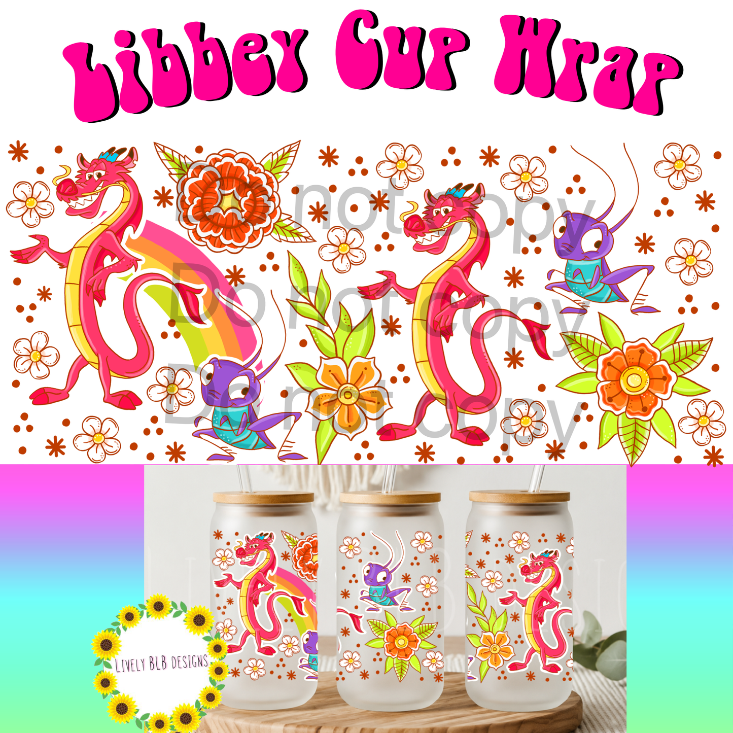 Cup Wrap Limited Sidekick Bundle 11 Libbey Cup Wraps