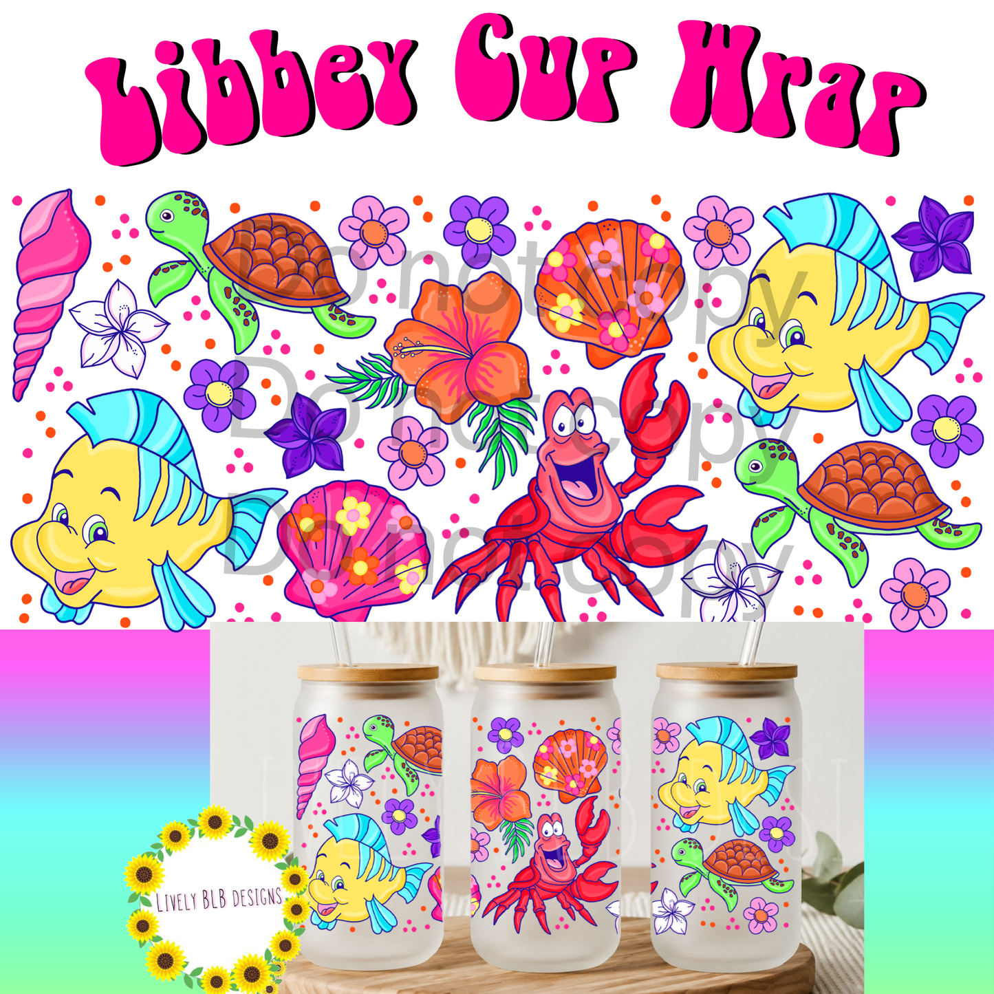 Cup Wrap Limited Sidekick Bundle 11 Libbey Cup Wraps