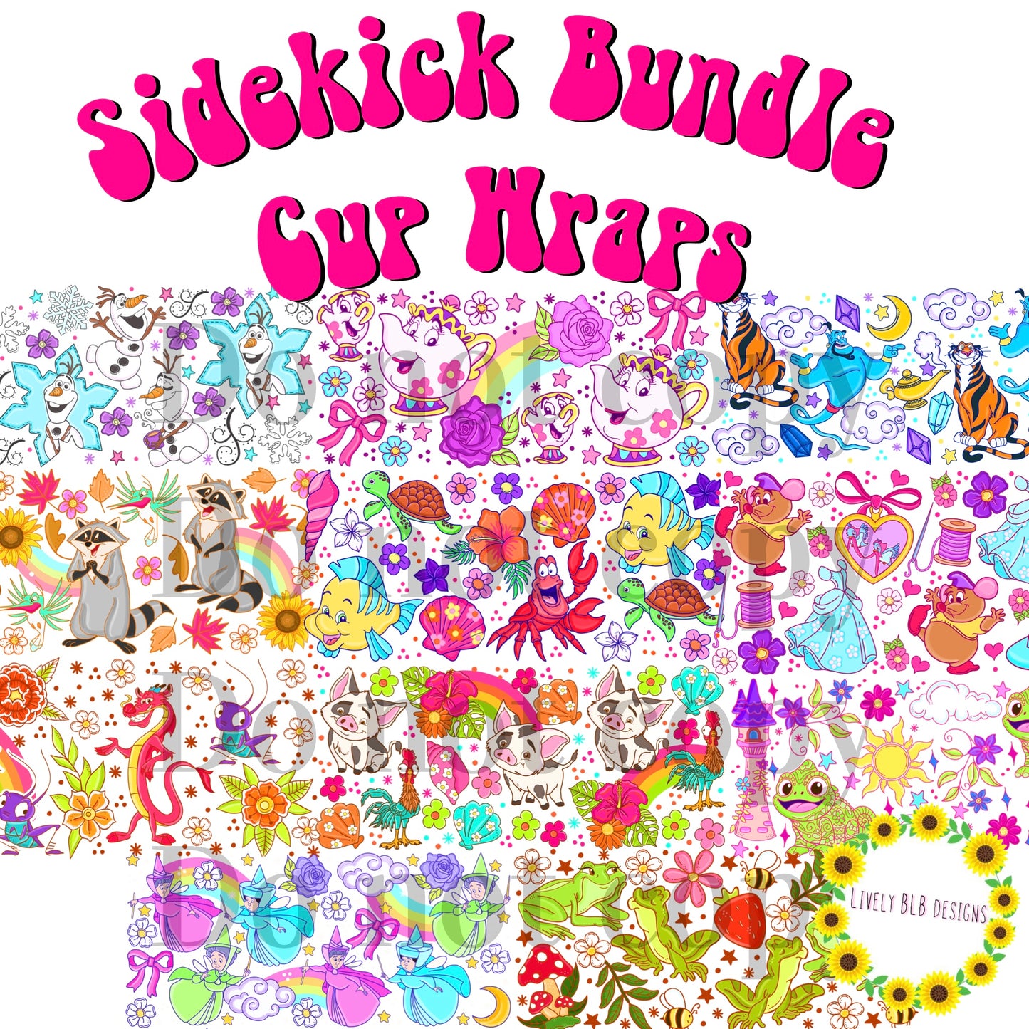Cup Wrap Limited Sidekick Bundle 11 Libbey Cup Wraps