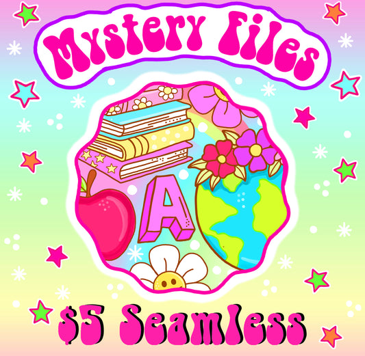 Mystery Monday Seamless + PNG 1