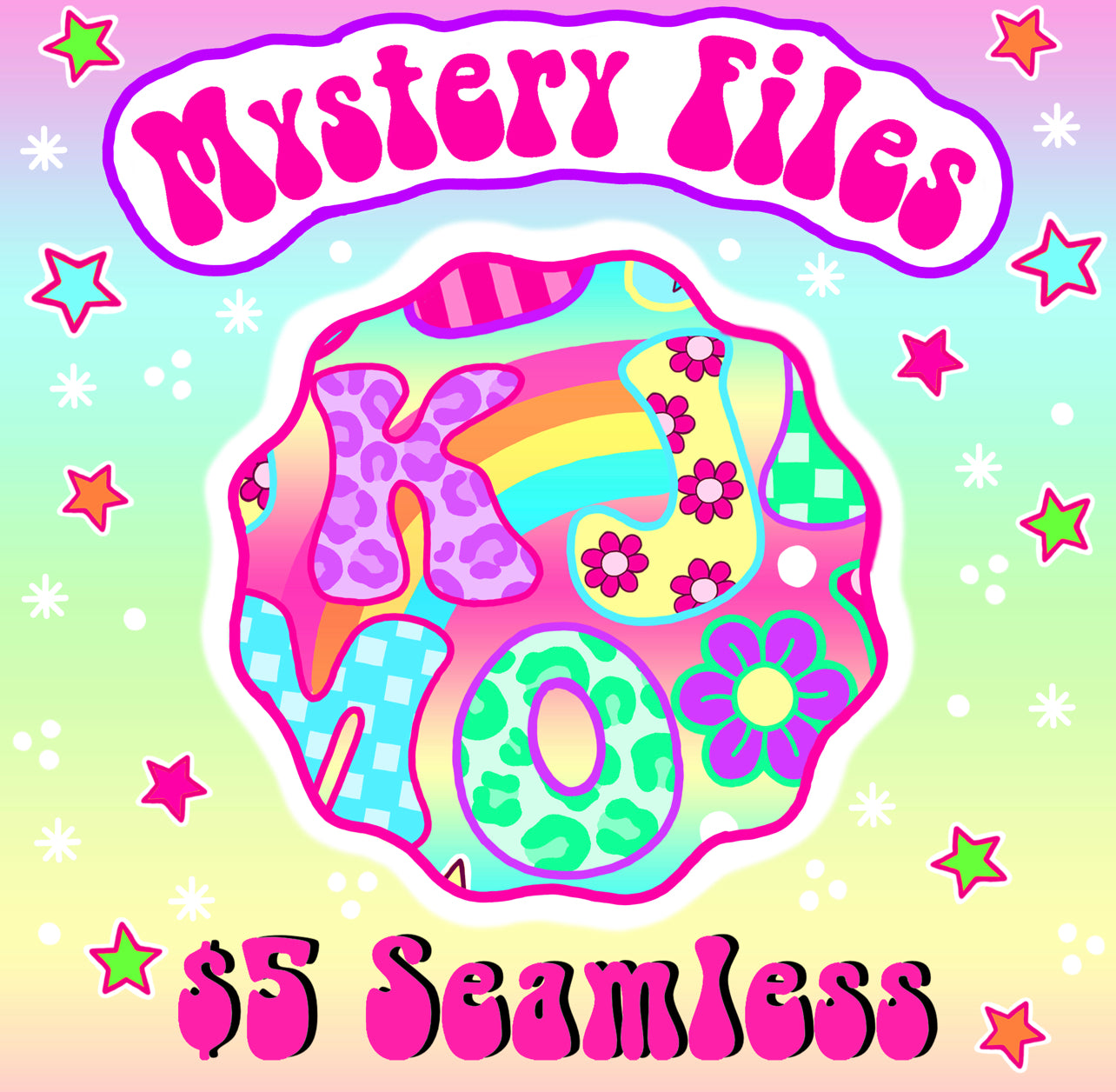 Mystery Monday Seamless + PNG 2