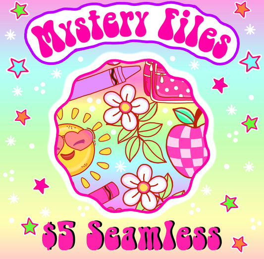 Mystery Monday Seamless + PNG 3