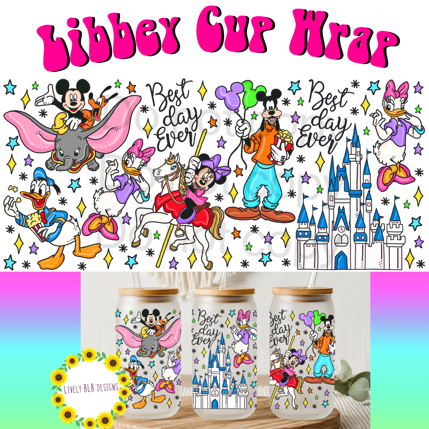 Cup Wrap Limited Magical Bundle 5 Libbey Cup Wraps