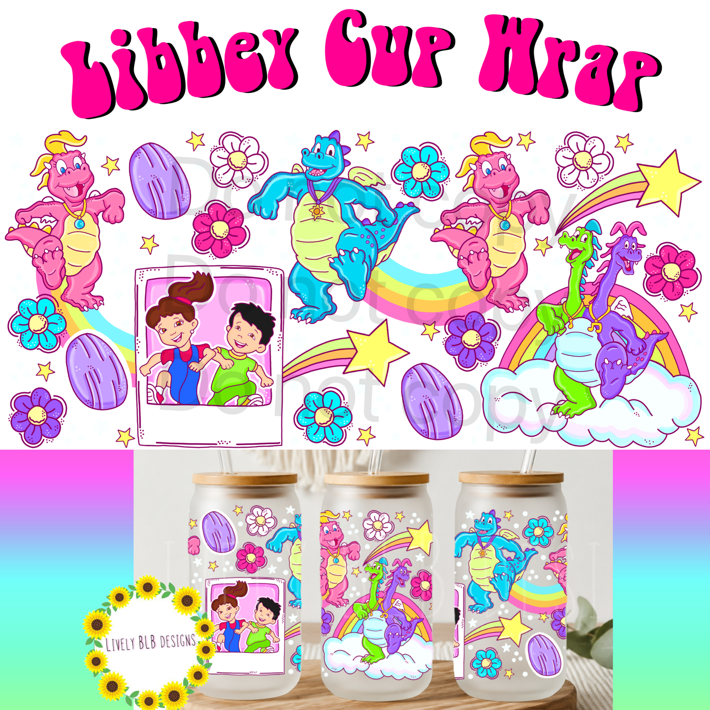 Cup Wrap Limited Nostalgia 2.0 Bundle 5 Libbey Cup Wraps