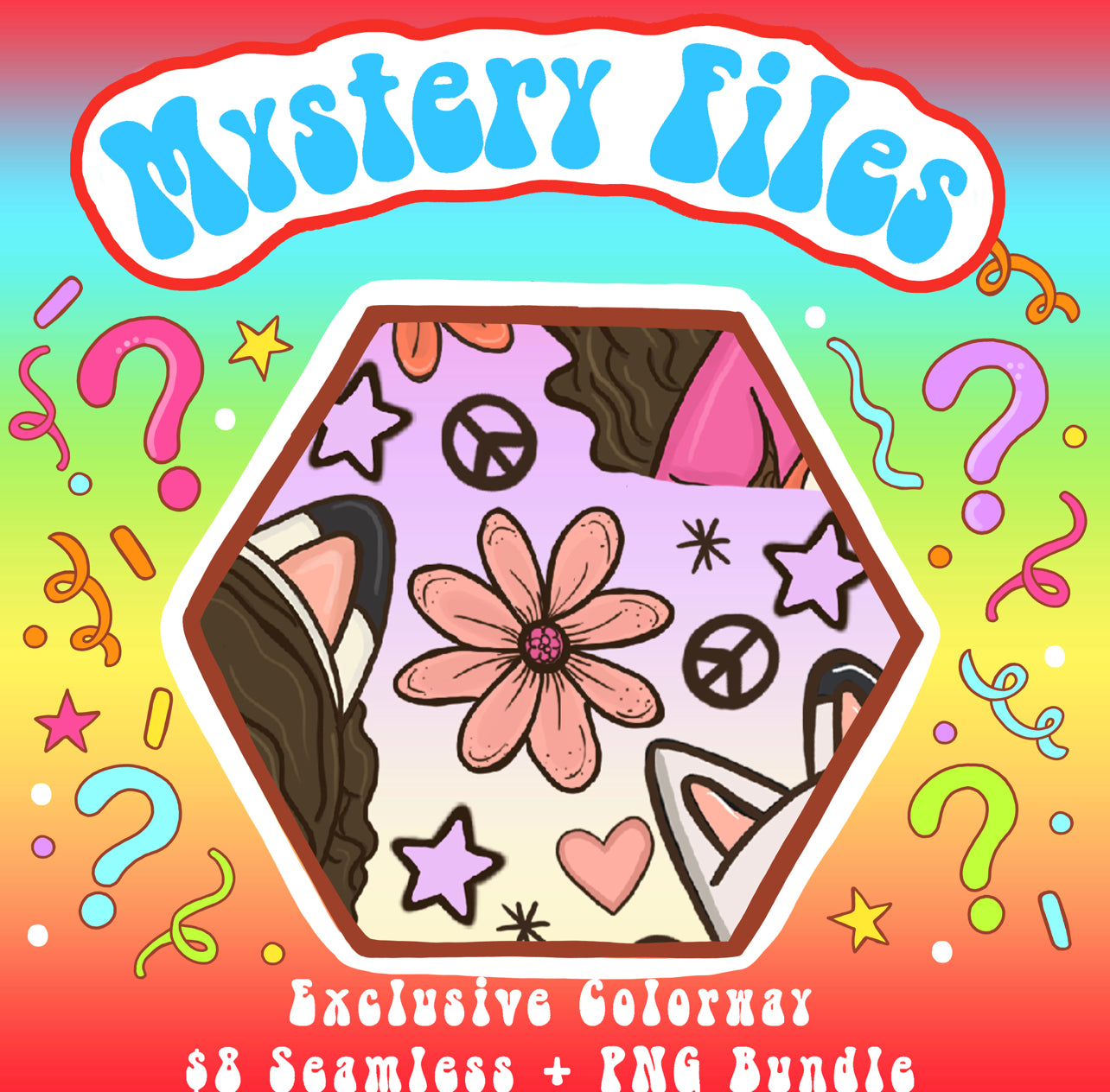 LIMITED- Mystery Reveal 8 Seamless + Png Bundle Exclusive Colorways TODAY ONLY!!!