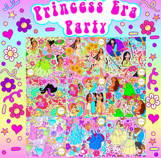 LIMITED EVERYTHING Princess Era Bundle (All Seamless + Pngs) All Colorways 45+ Files