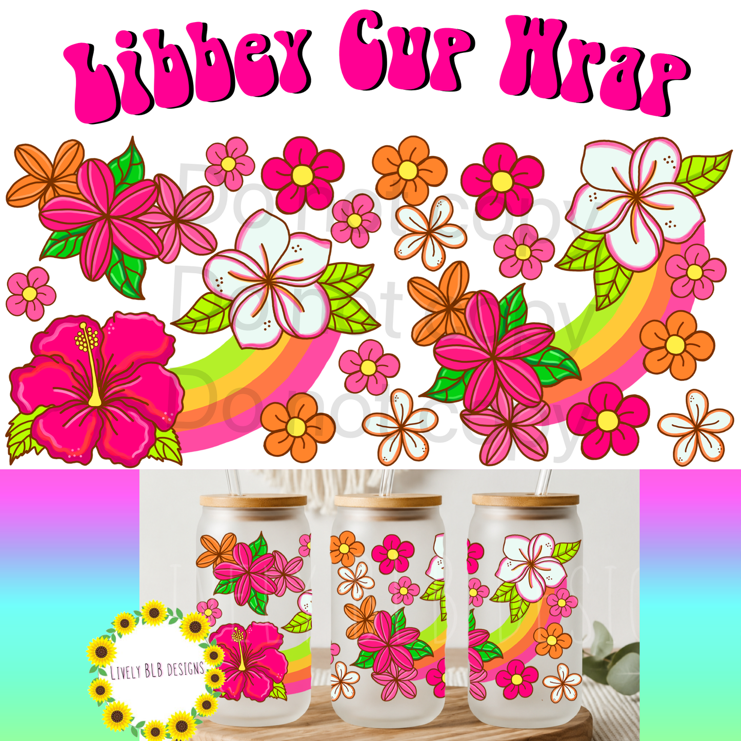 Cup Wrap Limited Princess Era Bundle 12 Libbey Cup Wraps