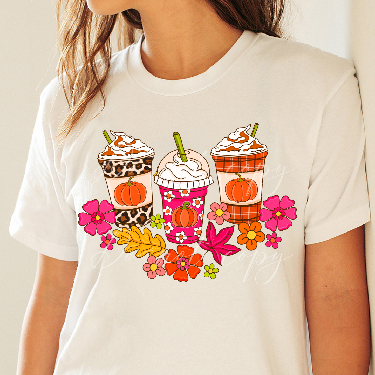 Seamless Fall Cutesy + PNG Bundle S455