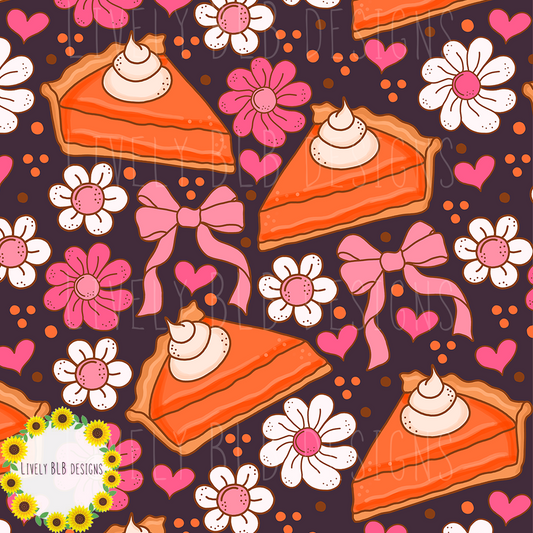 Seamless Fall Cutesy + PNG Bundle S486