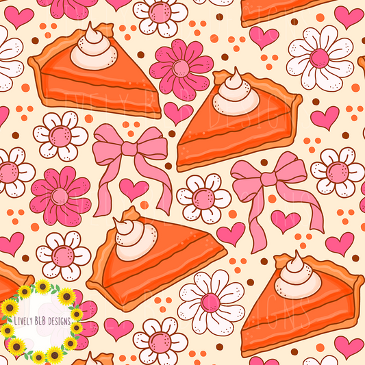 Seamless Fall Cutesy + PNG Bundle S488