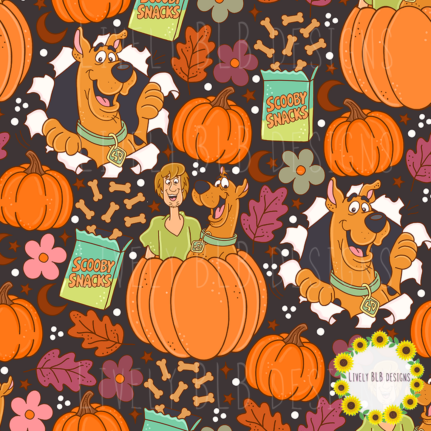 $10 Fall Deal Seamless + PNG Bundle All Colorways S495