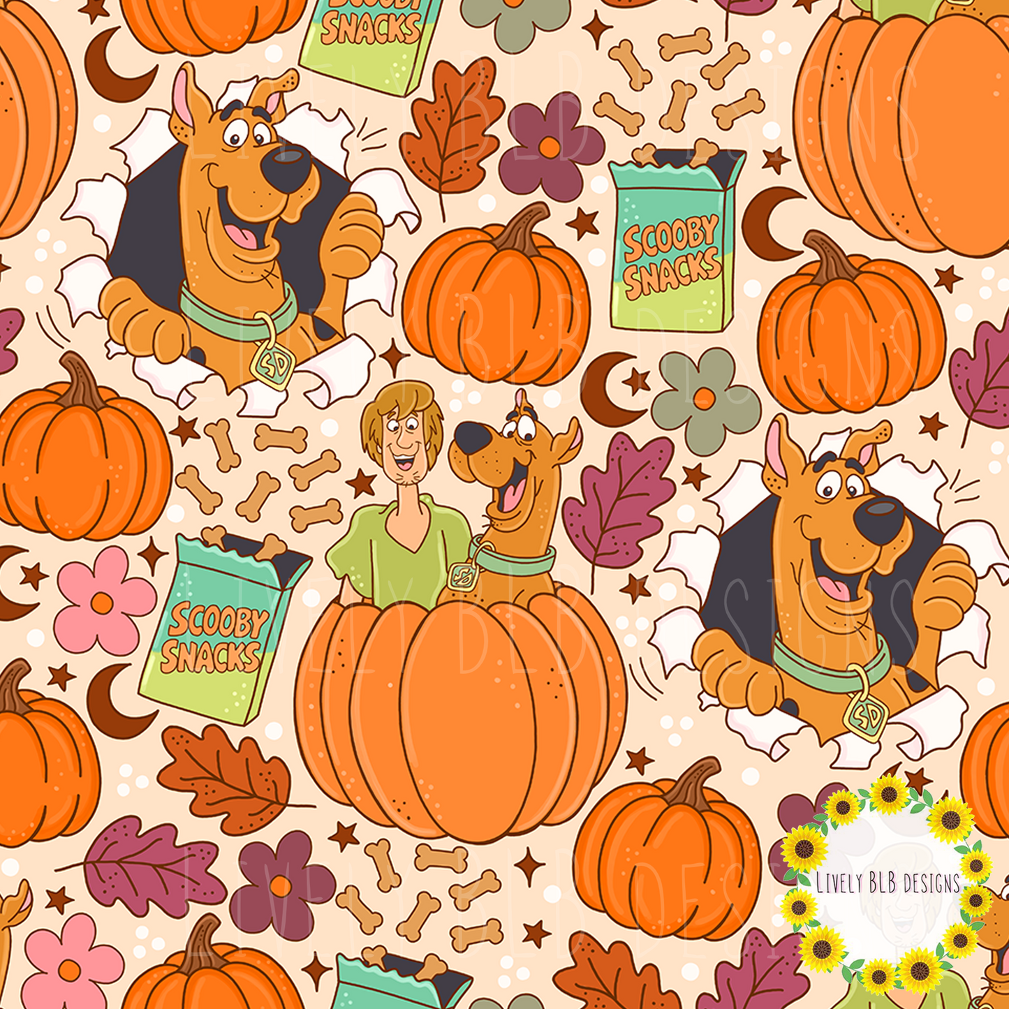 $10 Fall Deal Seamless + PNG Bundle All Colorways S495